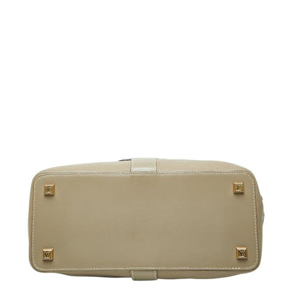 Louis Vuitton Suhali Angenue PM Handbag Verone Gray Leather — view 3