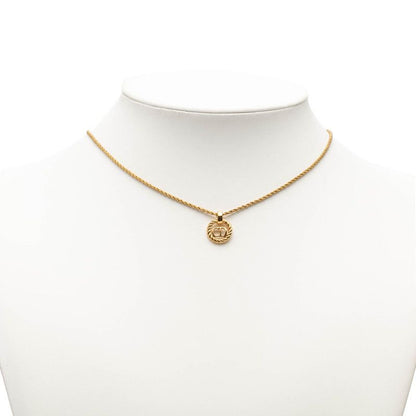 Dior CD Logo Pendant Gold Plated — view 5