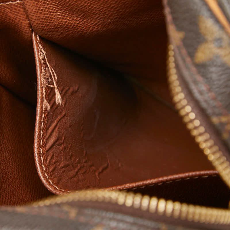 Louis Vuitton Monogram Amazon Crossbody Shoulder Bag Brown Leather — view 9