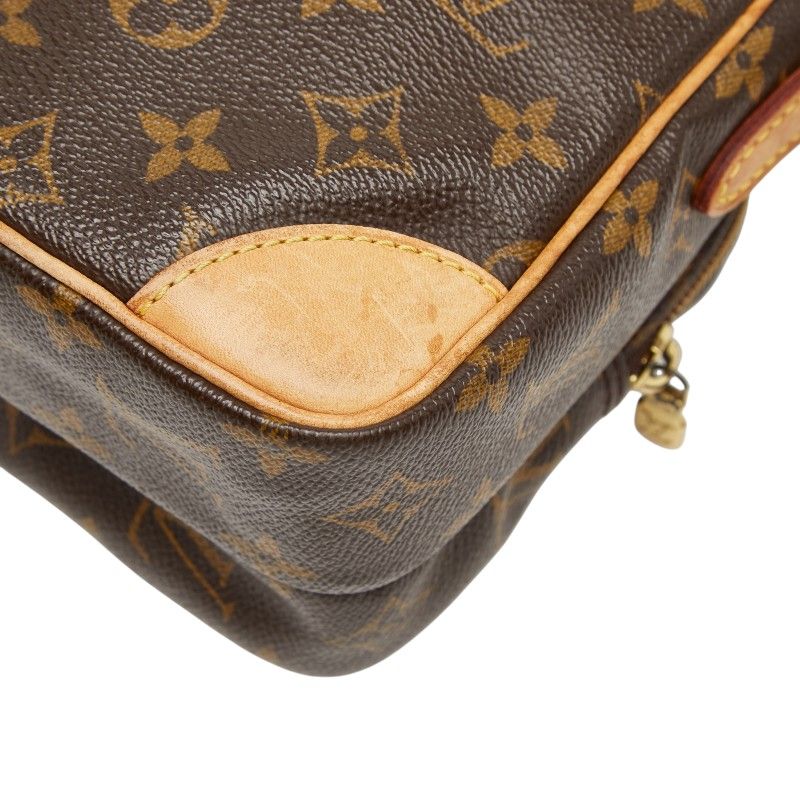 Louis Vuitton Monogram Amazon Crossbody Shoulder Bag Brown Leather — view 6