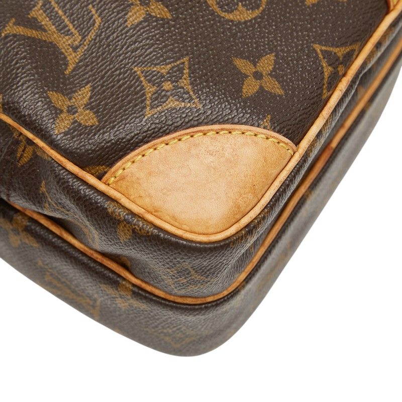 Louis Vuitton Monogram Amazon Crossbody Shoulder Bag Brown Leather — view 5