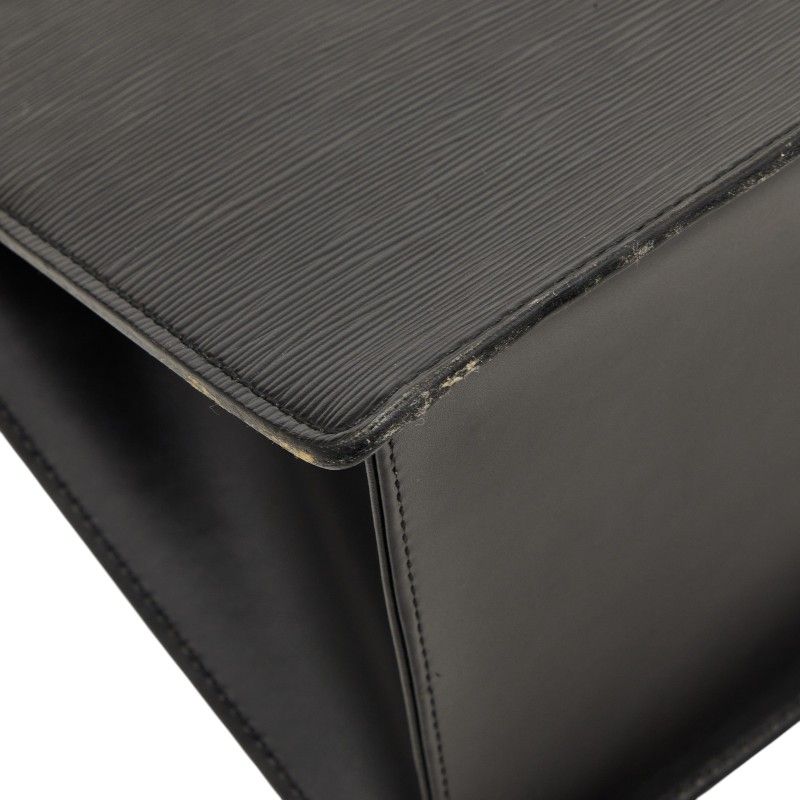 Louis Vuitton Epi Riviera Handbag Noir Black Leather — view 7