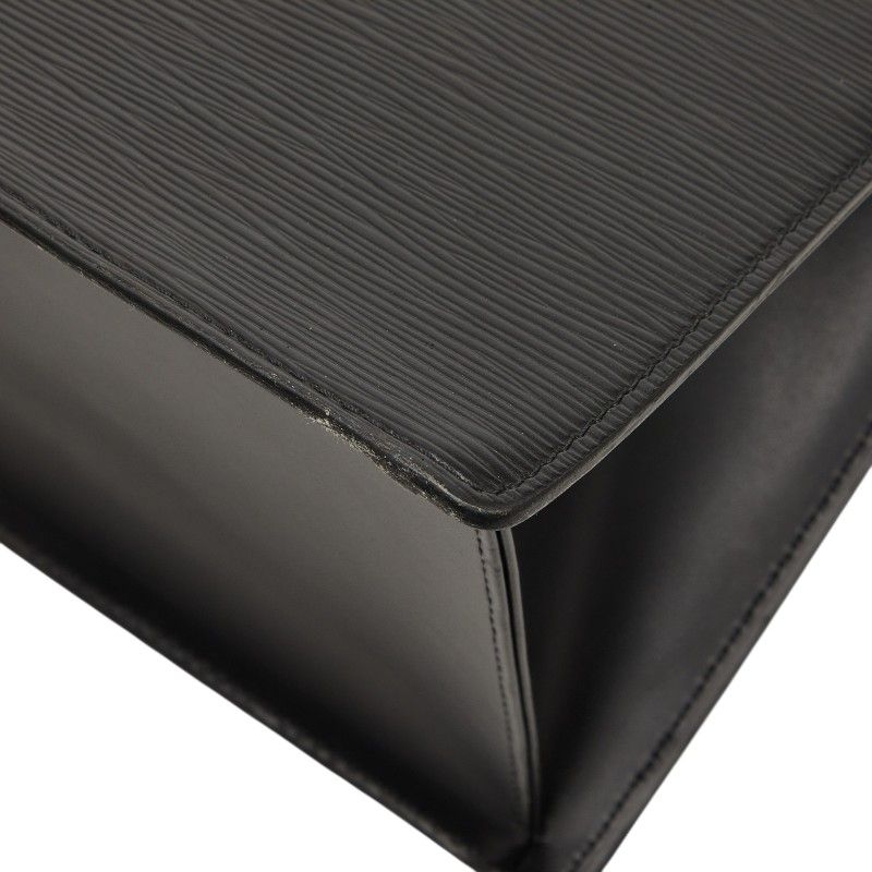 Louis Vuitton Epi Riviera Handbag Noir Black Leather — view 6