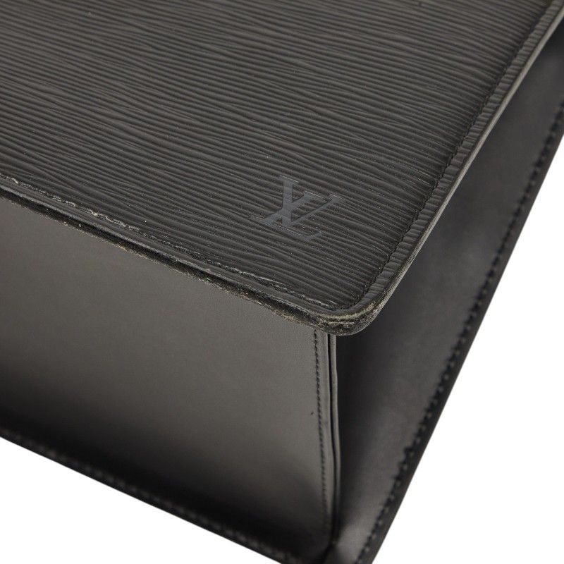 Louis Vuitton Epi Riviera Handbag Noir Black Leather — view 4
