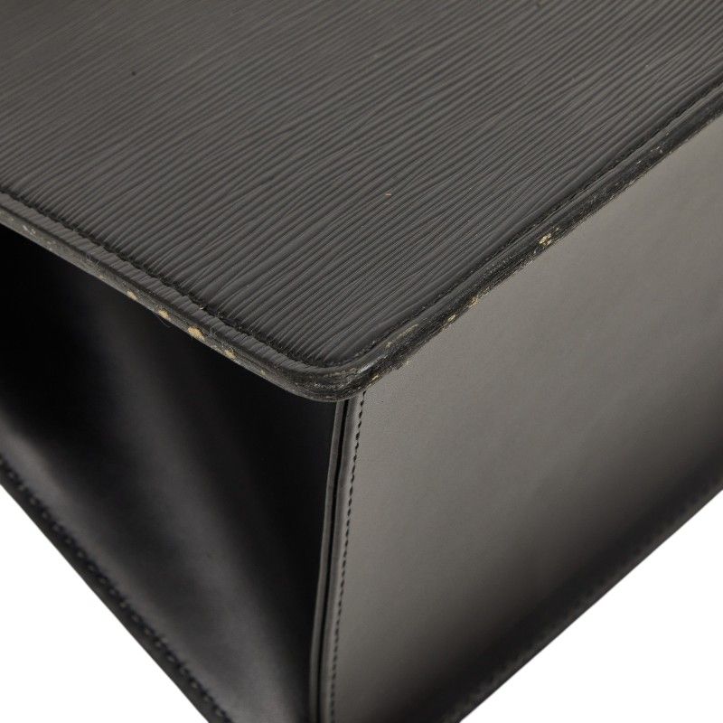 Louis Vuitton Epi Riviera Handbag Noir Black Leather — view 5