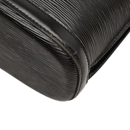 Louis Vuitton Epi Sac Shoulder Bag Tote Noir Black Leather — view 4
