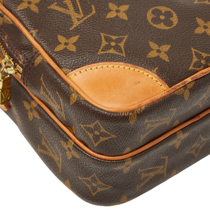 Louis Vuitton Monogram Amazon Crossbody Shoulder Bag Brown Leather — view 4