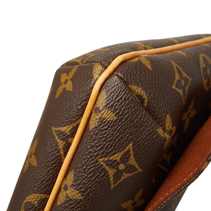 Louis Vuitton Monogram Musette Tango Short Shoulder Bag Brown Leather — view 5