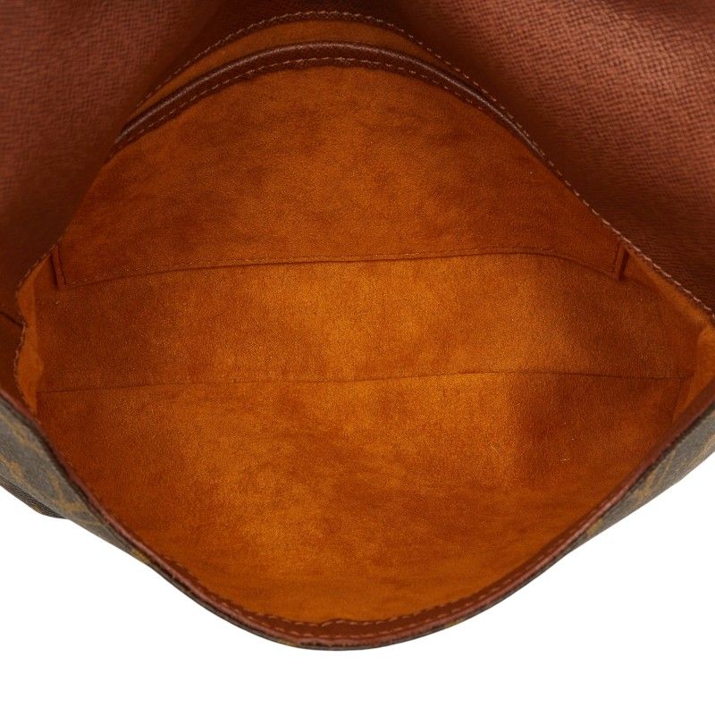 Louis Vuitton Monogram Musette Tango Short Shoulder Bag Brown Leather — view 8