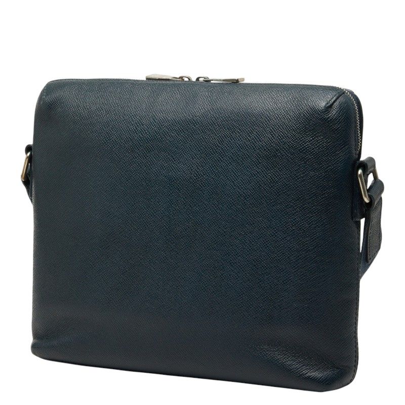 Louis Vuitton Taiga Grigori Messenger PM Shoulder Bag Ocean Blue Leather — view 2