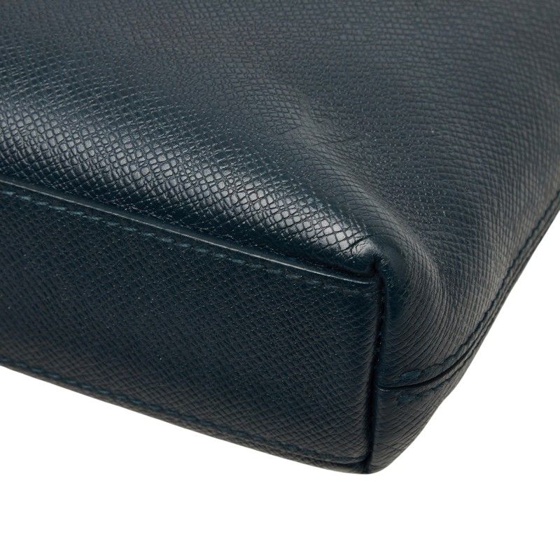 Louis Vuitton Taiga Grigori Messenger PM Shoulder Bag Ocean Blue Leather — view 5