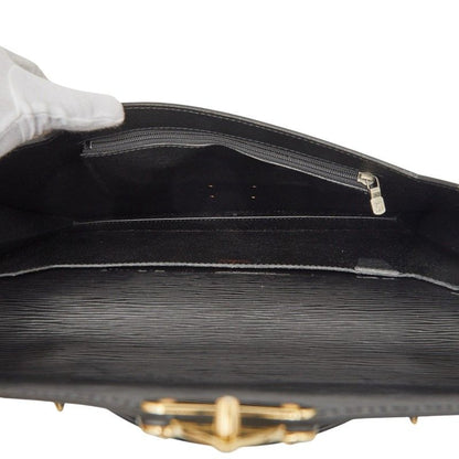 Louis Vuitton Epi Porte Documents Bandouliere Business Shoulder Bag 2-Way Black — view 9