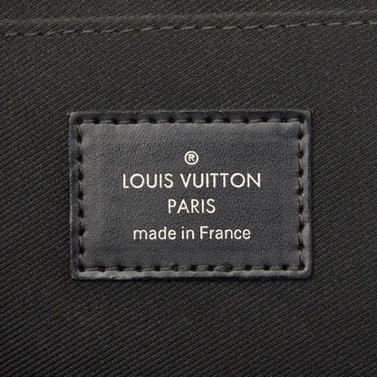 Louis Vuitton Damier Graphite Pochette Jour PM Clutch Black Gray — view 8