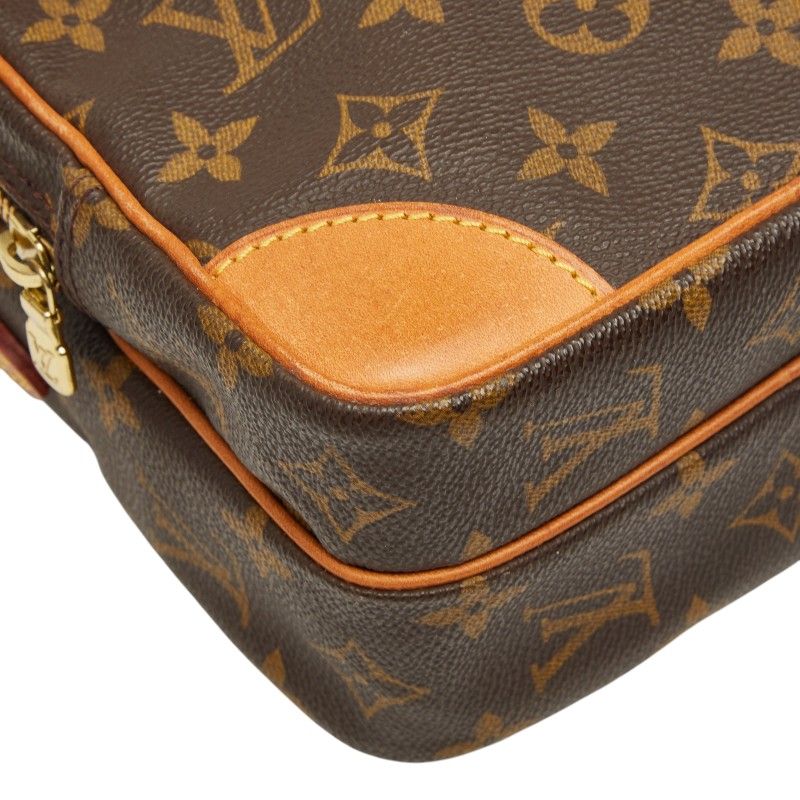 Louis Vuitton Monogram Amazon Crossbody Shoulder Bag Brown Leather — view 5