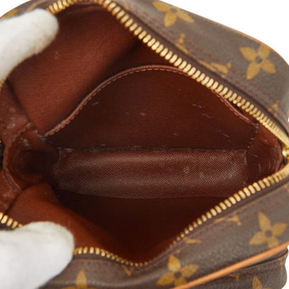 Louis Vuitton Monogram Amazon Crossbody Shoulder Bag Brown Leather — view 9
