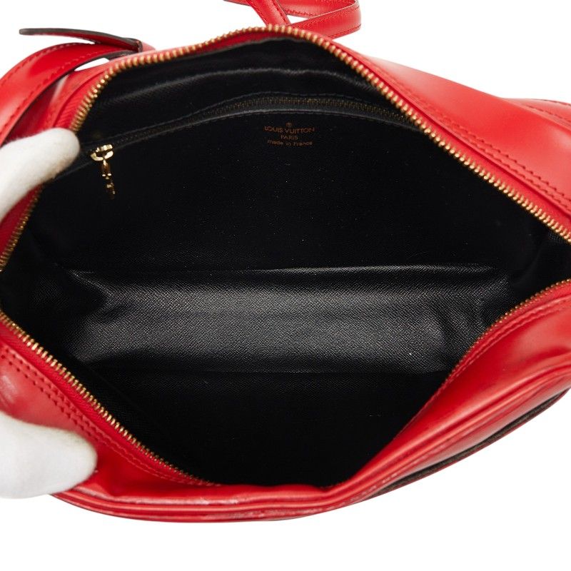Louis Vuitton Epi Trocadero 27 Crossbody Shoulder Bag Castilian Red Leather — view 9