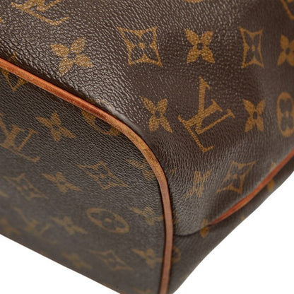Louis Vuitton Monogram Palermo PM 2-Way Shoulder Bag Brown Leather — view 4