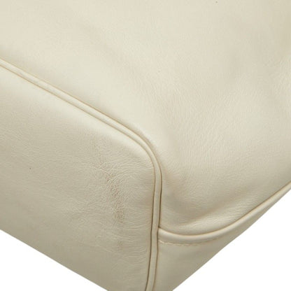 Prada Shoulder Bag White Leather — view 6
