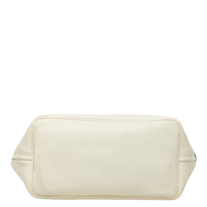 Prada Shoulder Bag White Leather — view 3