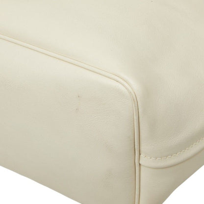 Prada Shoulder Bag White Leather — view 4