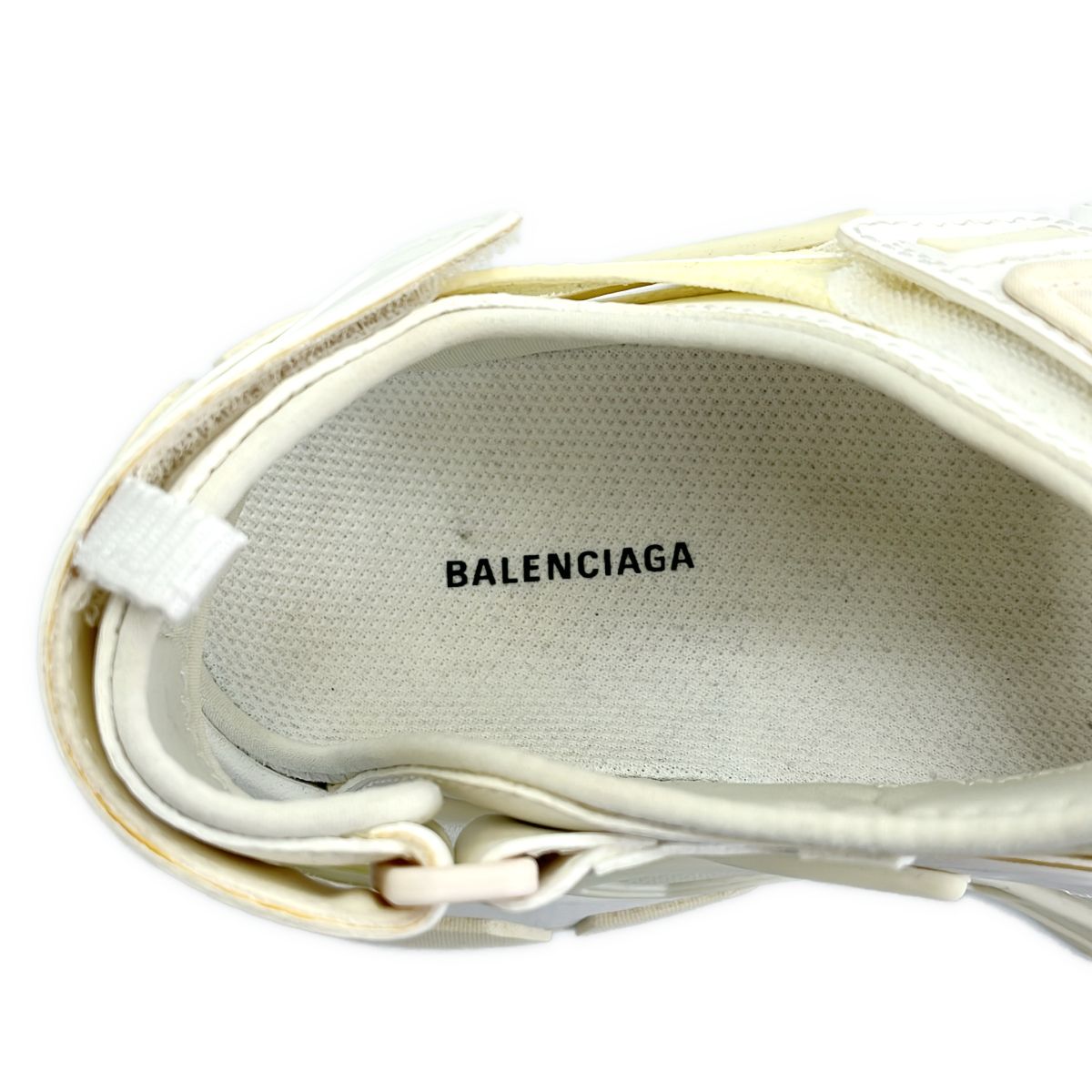 Balenciaga Track Sandals White — view 5