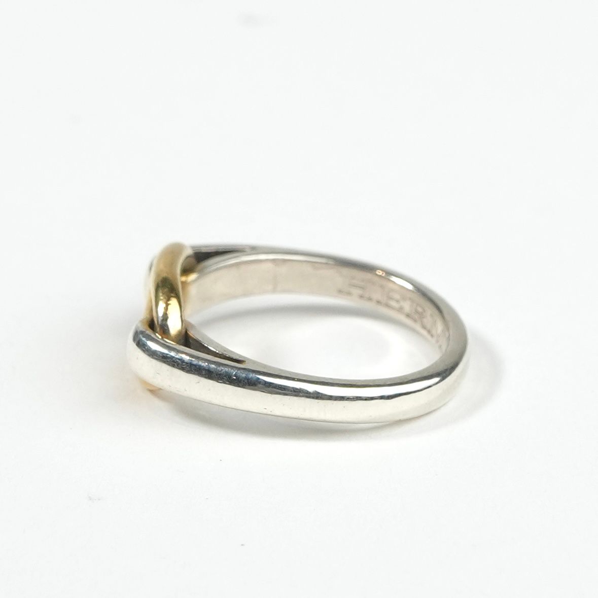Hermes Chaine D'ancre Ring Gold — view 2