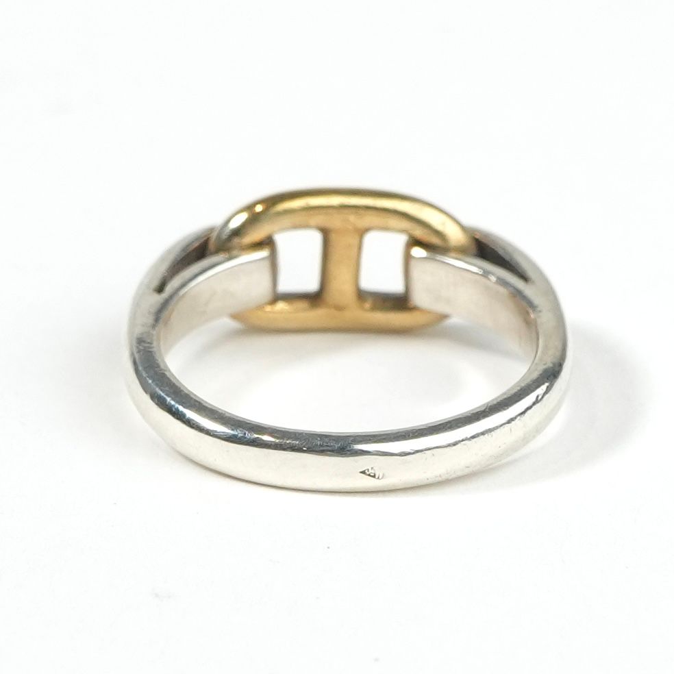Hermes Chaine D'ancre Ring Gold — view 4