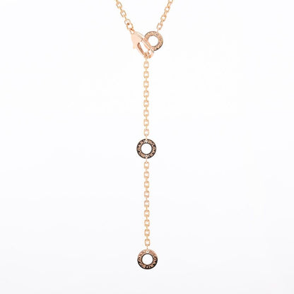 Bvlgari Necklace Lock Pink — view 3