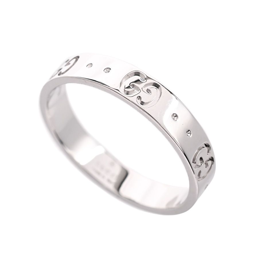Gucci Ring Icon White Gold