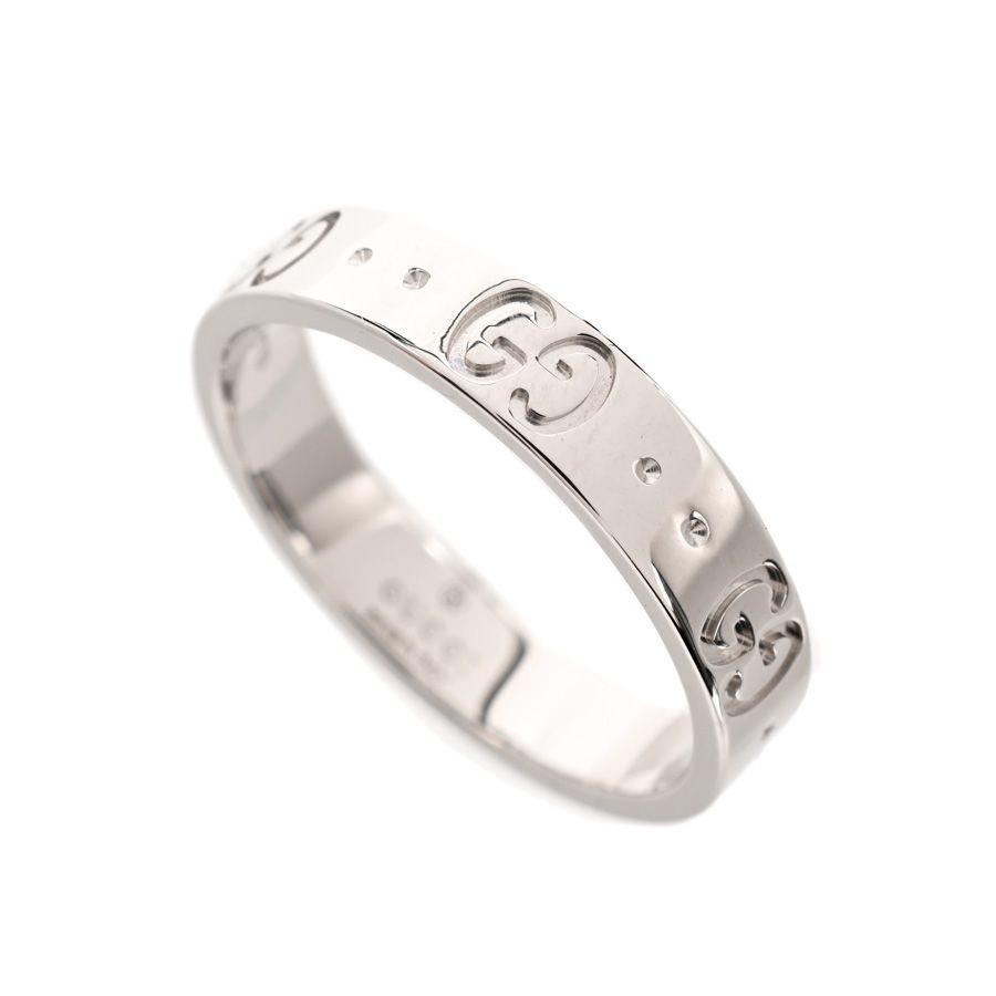Gucci Ring Icon White Gold
