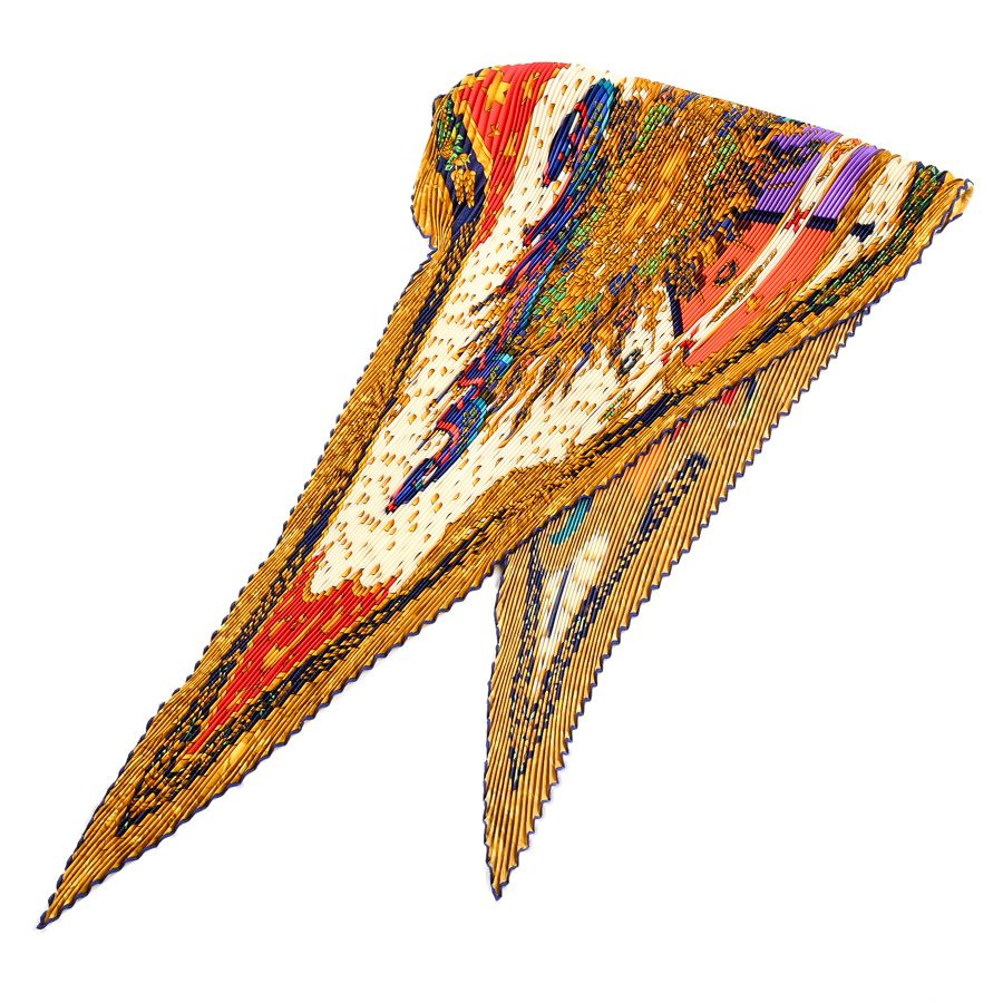 Hermes Scarf Pleats Carre