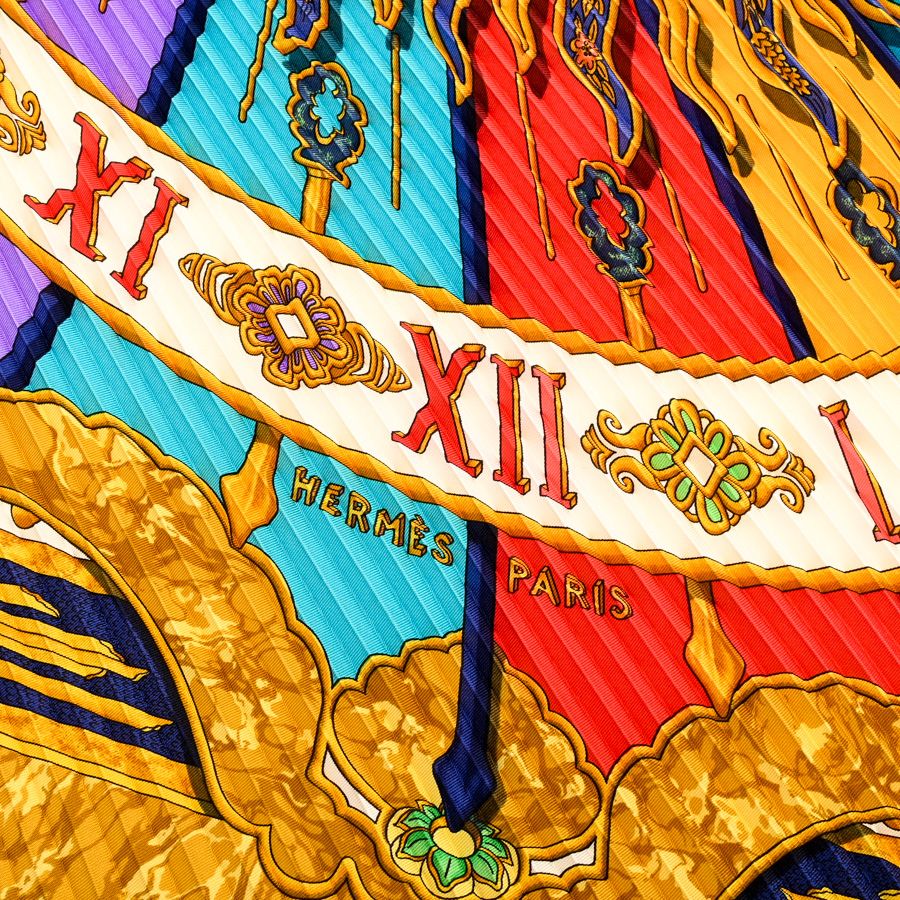 Hermes Scarf Pleats Carre — view 6