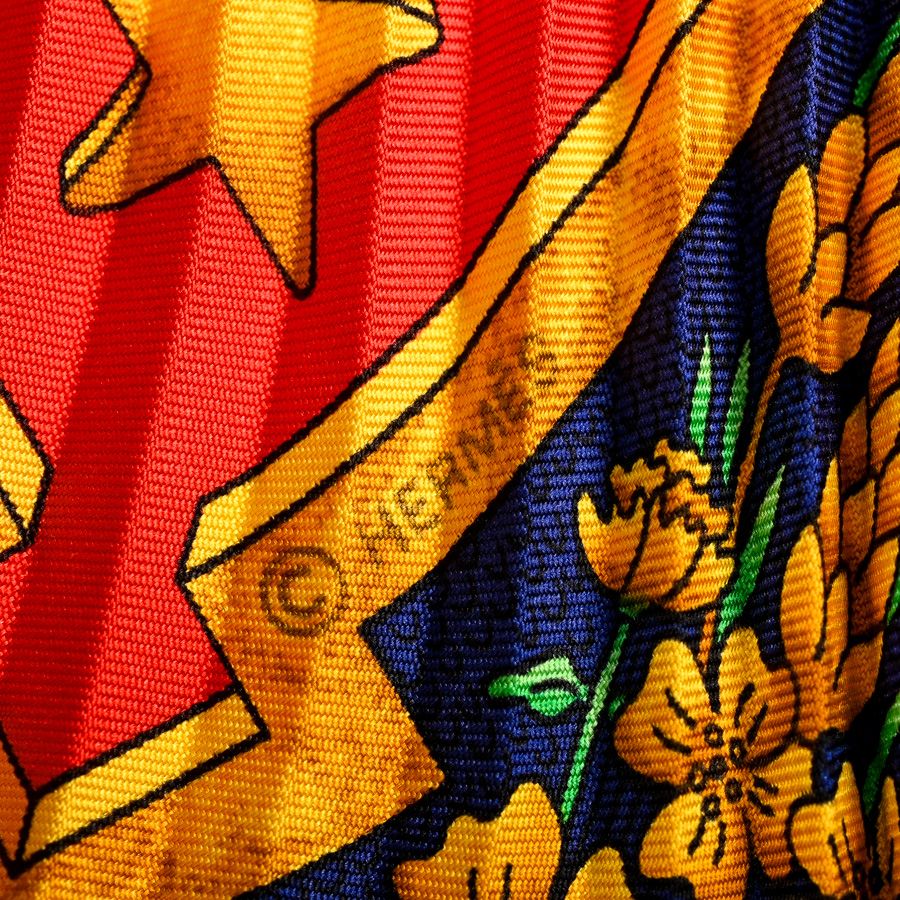 Hermes Scarf Pleats Carre — view 7