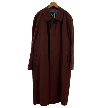 Dior Wool Coat Cashmere Blend Long Brown