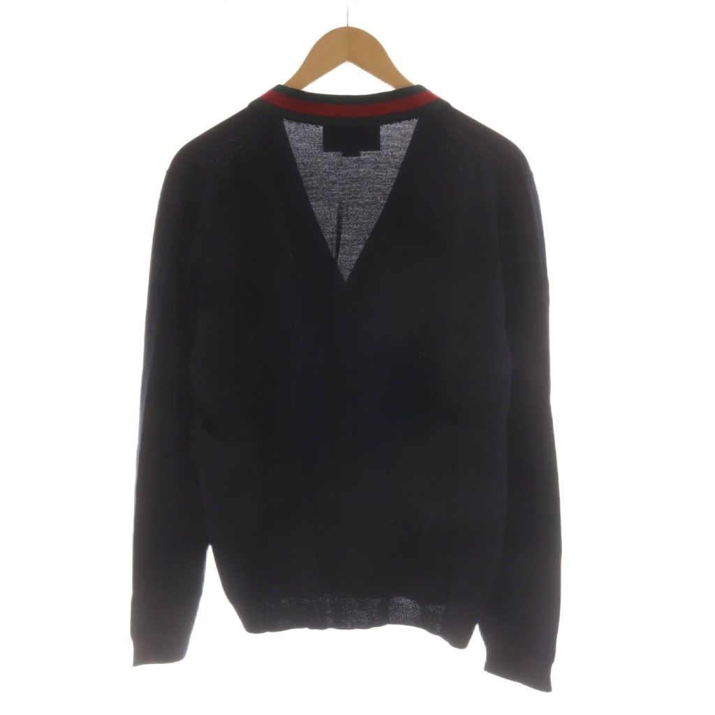 Gucci Sherry Line Cardigan Wool XL Navy — view 2