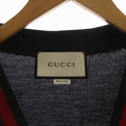 Gucci Sherry Line Cardigan Wool XL Navy — view 3