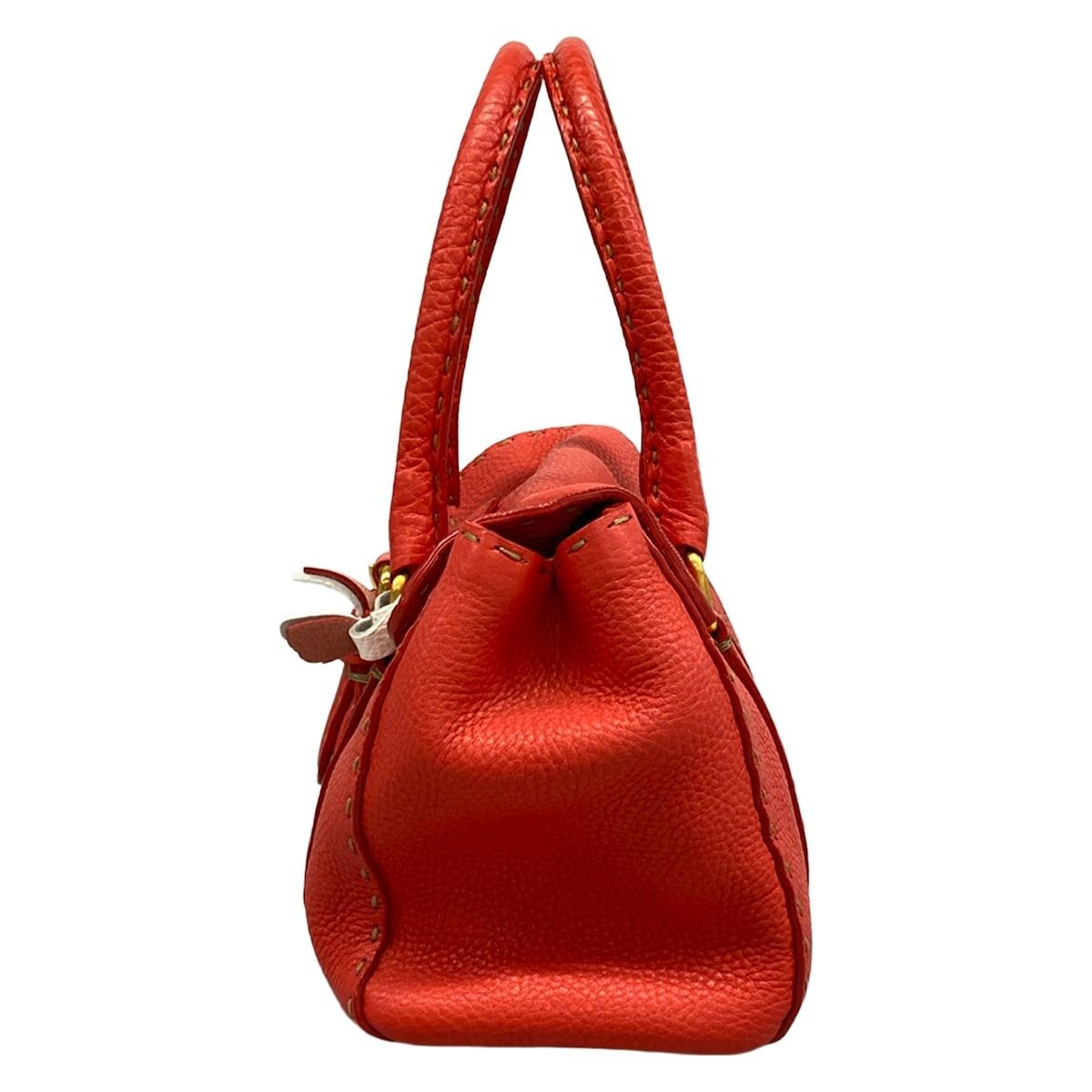 Fendi Handbag Linda Bagselleria Red Leather — view 4