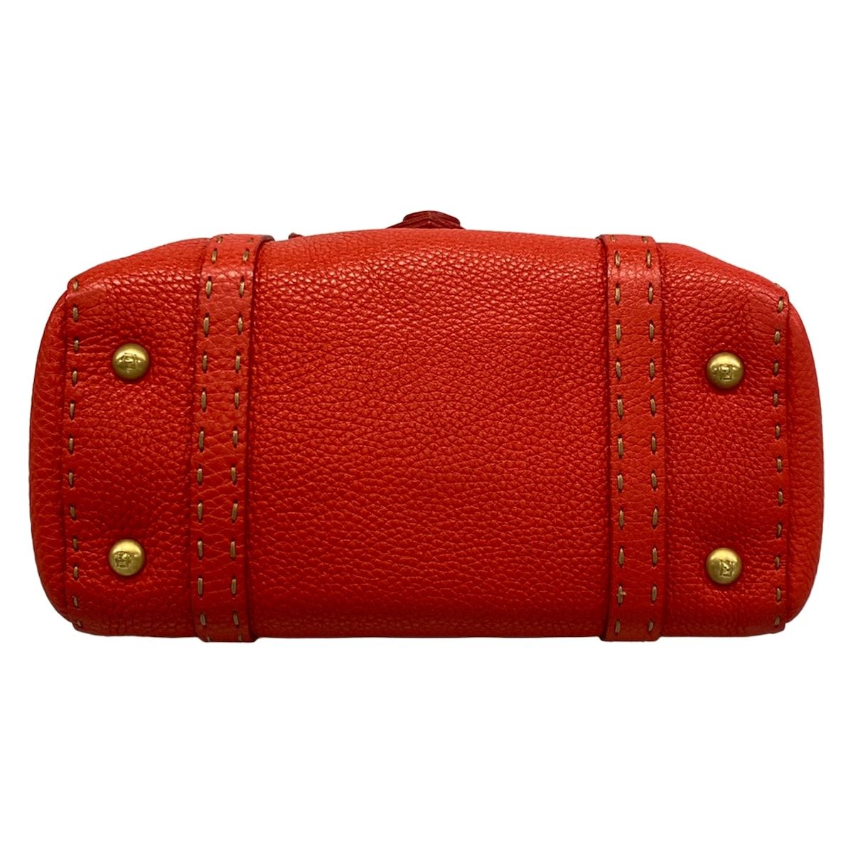Fendi Handbag Linda Bagselleria Red Leather — view 5
