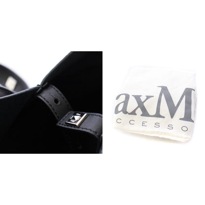 Max Mara Mmbuckets Calf Leather Small Bucket Bag Black TK — view 9