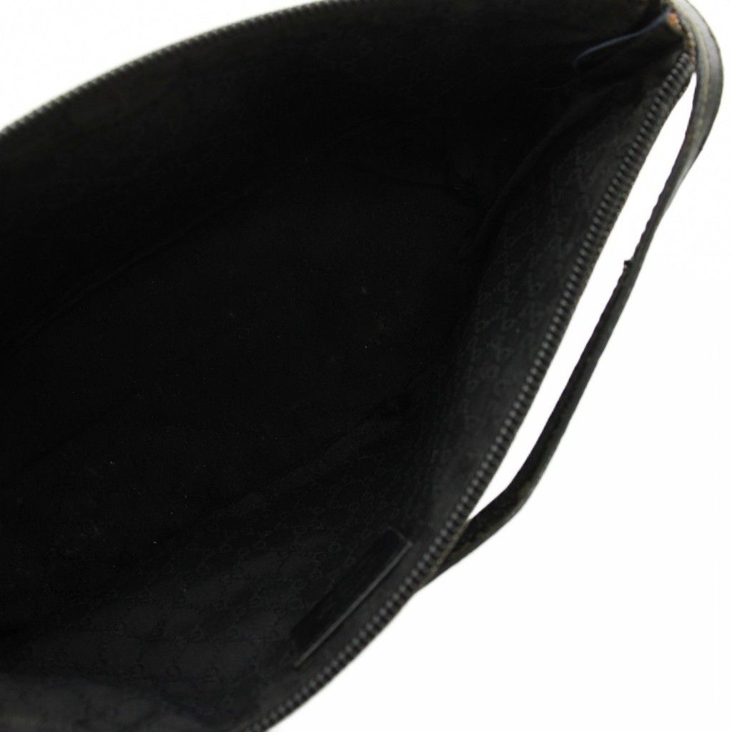Gucci Pouch Denim Handbag Mini Black YM OH — view 5