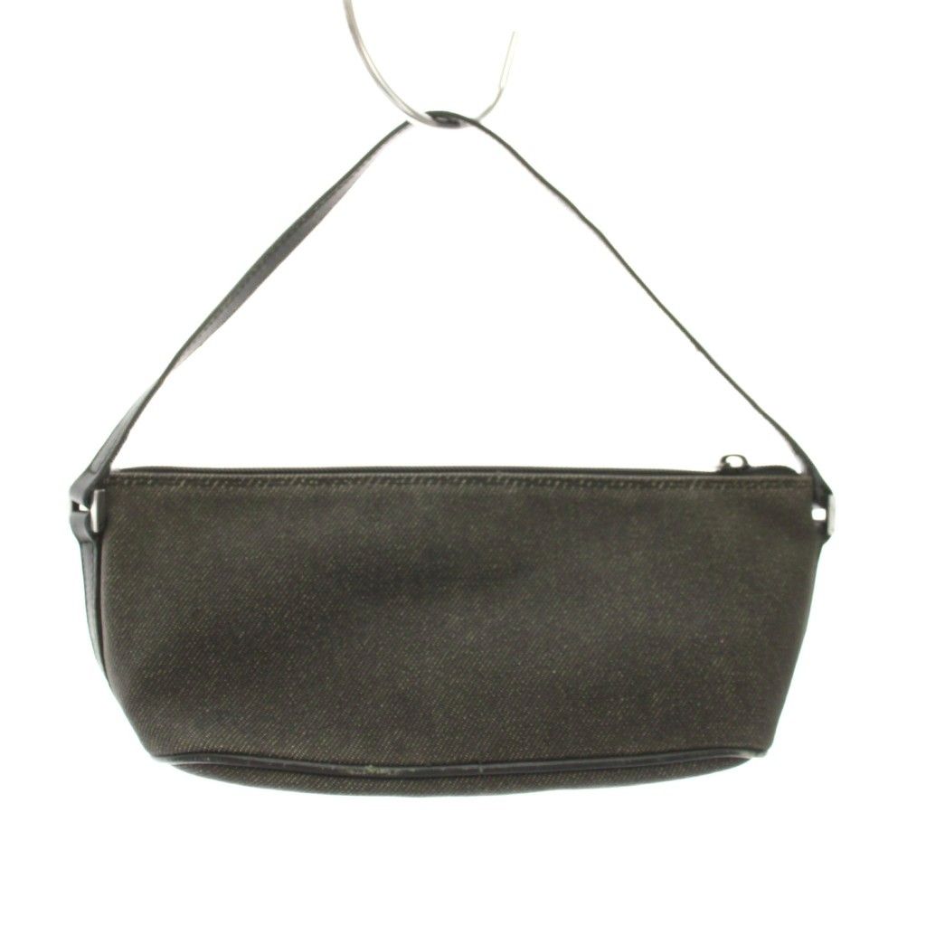 Gucci Pouch Denim Handbag Mini Black YM OH — view 2