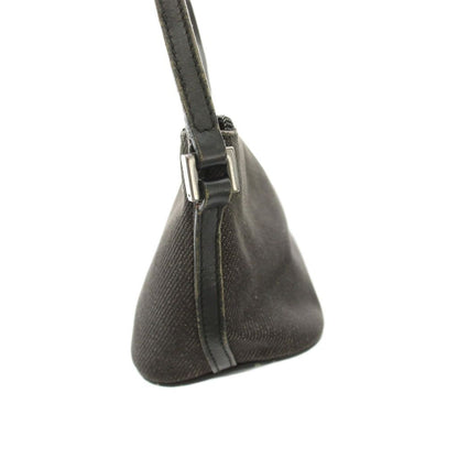 Gucci Pouch Denim Handbag Mini Black YM OH — view 3