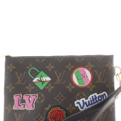 Louis Vuitton Monogram Canvas City Pouch Brown — view 4