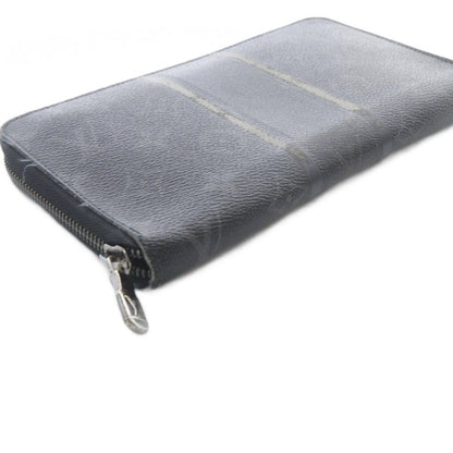 Louis Vuitton Monogram Eclipse Flash Zippy Organizer Wallet Gray — view 5