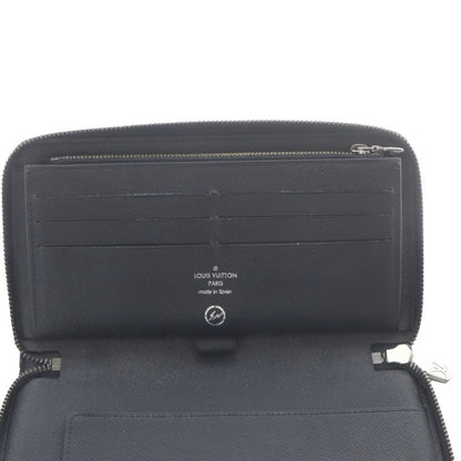 Louis Vuitton Monogram Eclipse Flash Zippy Organizer Wallet Gray — view 7