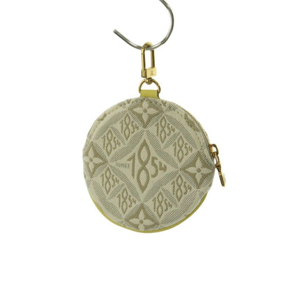 Louis Vuitton Porte-Monnaie Long Coin Purse All Pattern Off White Cream Yellow — view 2