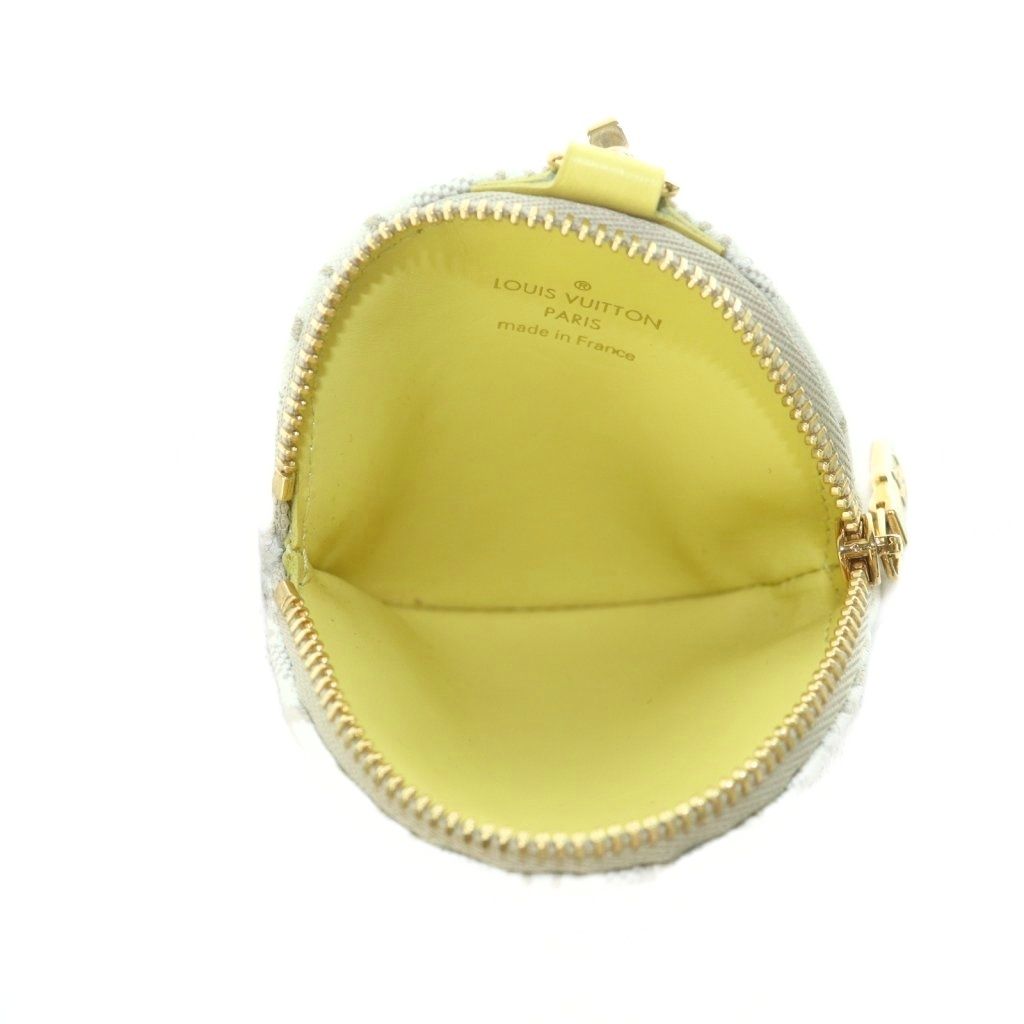 Louis Vuitton Porte-Monnaie Long Coin Purse All Pattern Off White Cream Yellow — view 5