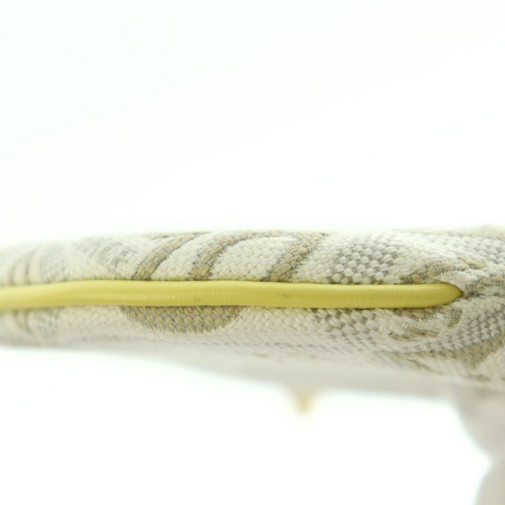 Louis Vuitton Porte-Monnaie Long Coin Purse All Pattern Off White Cream Yellow — view 7