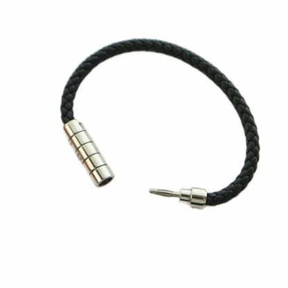 Hermes Goliath Code Bracelet Logo Parts Black — view 4