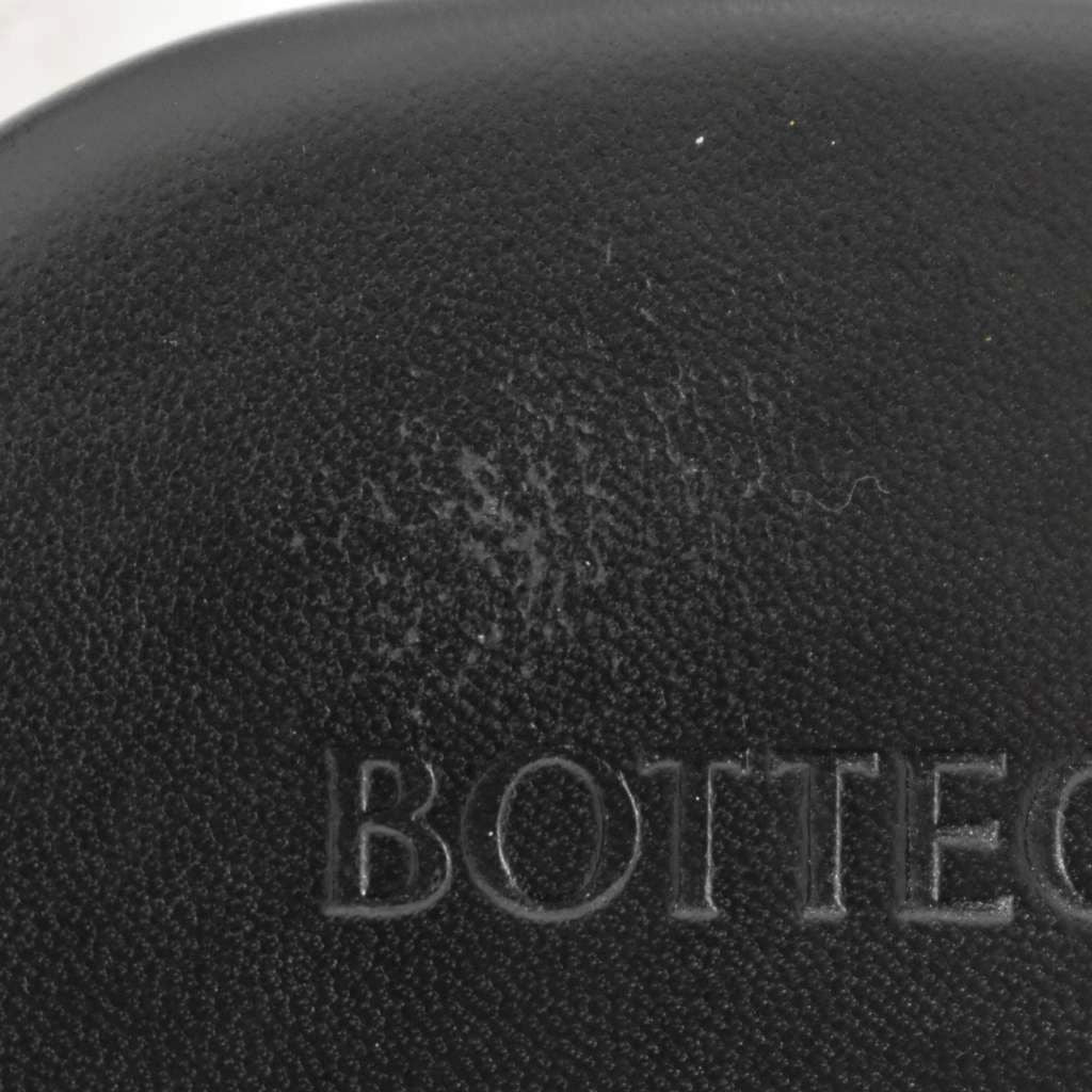Bottega Veneta Patch Flat Mules Slide Sandals Square Toe Lambskin Leather — view 7